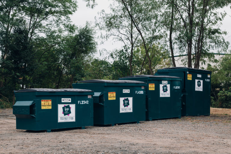 Front Loaders Waste Removal Containers Virginia kmG Hauling